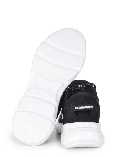 Dsquared2 Sneakers Made Of Fabric. In Black