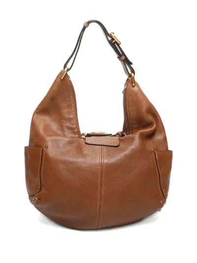Pre-owned Chloé 2000-2015 Paddington Padlock Leather Tote Bag