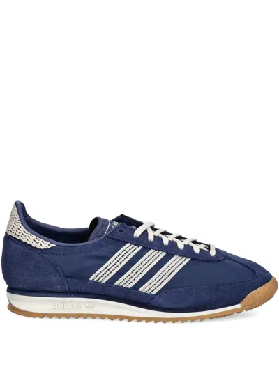 Adidas Originals Sl 72 Og Lace-detail Sneakers In Blue
