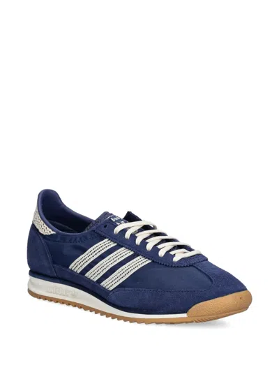 Adidas Originals Sl 72 Og Lace-detail Sneakers In Blue