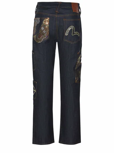 Evisu Printed Denim Jeans
