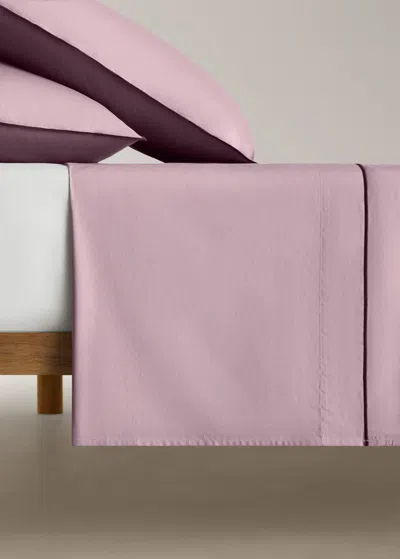 Mango Home Percale Cotton Top Sheet With Overlock For 135/140 Cm Bed