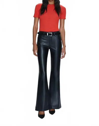 Pistola Kinsley Flare Jean In Slate Black In Blue
