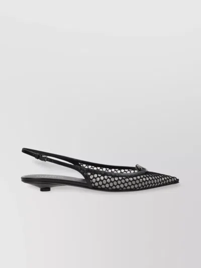 Valentino Mesh Pointed Toe Pumps