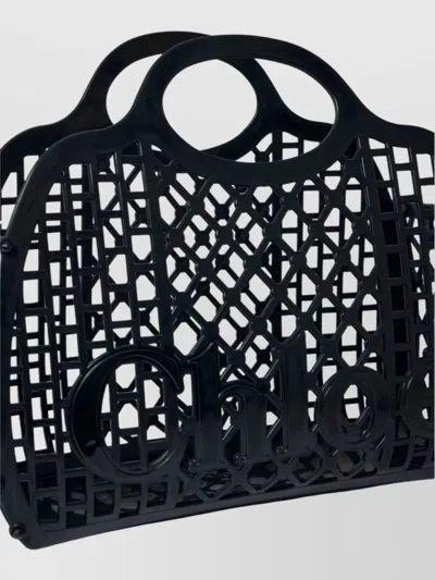Chloé Jelly Cage Tote Bag With Cut-out Design