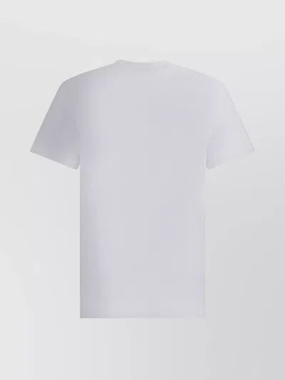 Moschino Teddy Logo Print Crewneck T-shirt In White