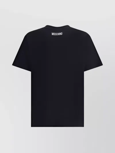 Moschino T-shirt Whit Maxi Print