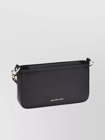 Michael Kors Bryant Functional Shoulder Bag With Removable Handle In Black
