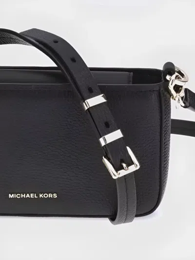 Michael Kors Bryant Functional Shoulder Bag With Removable Handle In Black