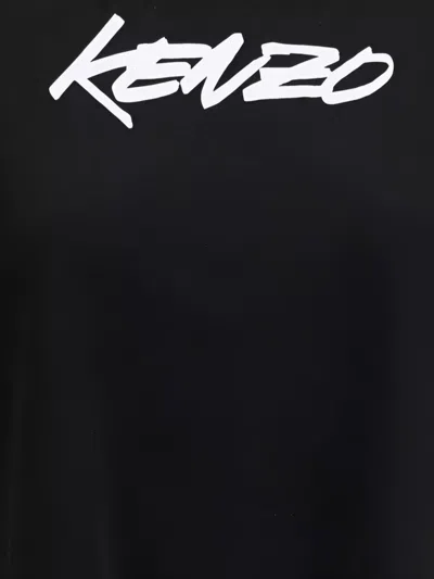 Kenzo Cotton T-shirt In Black