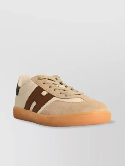 Hogan Cool Leather Low-top Sneakers In White