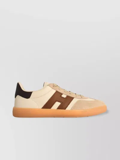 Hogan Cool Leather Low-top Sneakers In White