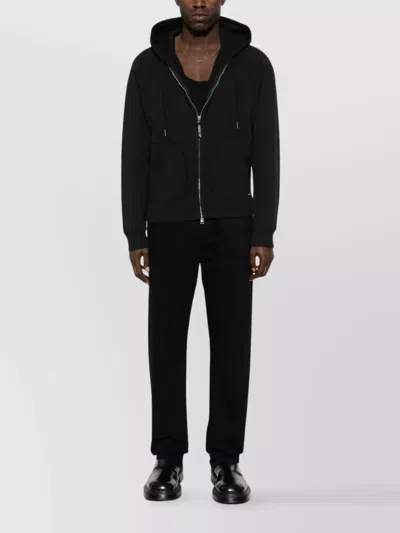 Tom Ford Slim-fit Cotton-blend Jersey Zip-up Hoodie