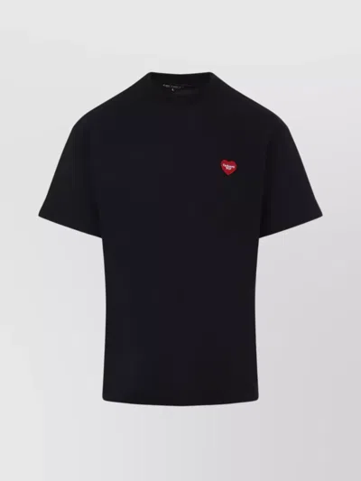 Carhartt Heart Motif Crew Neck Graphic Print T-shirt In Black