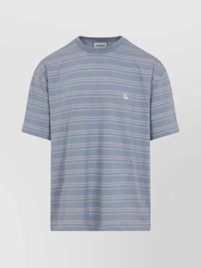 Carhartt Wip Carharrt Wip Brodine T-shirt In Blue