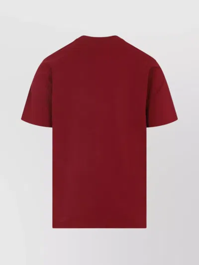 Carhartt Work In Progress Alumni Cotton Graphic T-shirt In Red