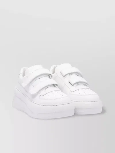 Acne Studios Perforated Toe Platform Sole Sneakers Slip-on