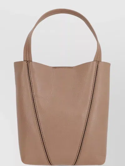 Chloé Small Spin Tote Bag Leather