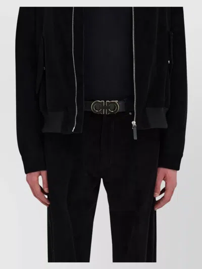 Ferragamo Reversible And Adjustable Double Gancini Belt