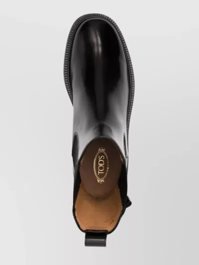 Tod's Ankle Boots In Leather