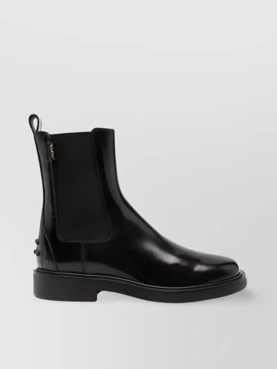 Tod's Ankle Boots In Leather