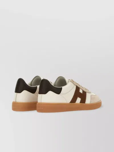 Hogan Cool Smooth And Suede Leather Sneakers Shoes