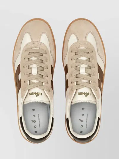 Hogan Cool Smooth And Suede Leather Sneakers Shoes
