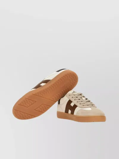 Hogan Cool Smooth And Suede Leather Sneakers Shoes