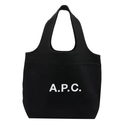 Apc A.p.c. Women Ninon Tote Bag In Black