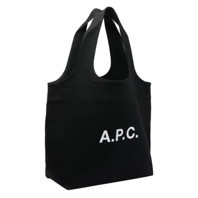 Apc A.p.c. Women Ninon Tote Bag In Black