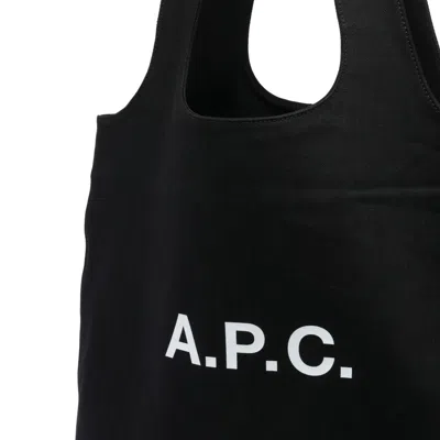 Apc A.p.c. Women Ninon Tote Bag In Black