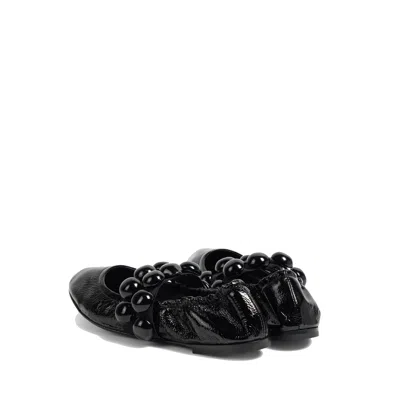 Alaïa Alaia Sphere Leather Mary Jane Flats