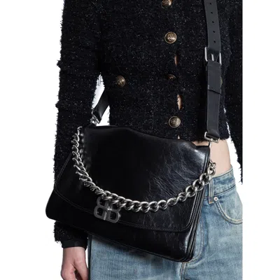 Balenciaga Large Bb Soft Shoulder Bag Women