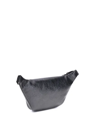 Balenciaga Men Explorer Fanny Pack In Black