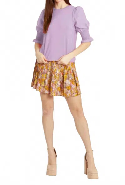 Taylor Tillman Elizabeth Tee In Lavender