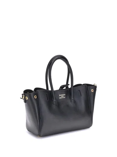 Balenciaga Carry All Bel Air Mini Bag In Gray