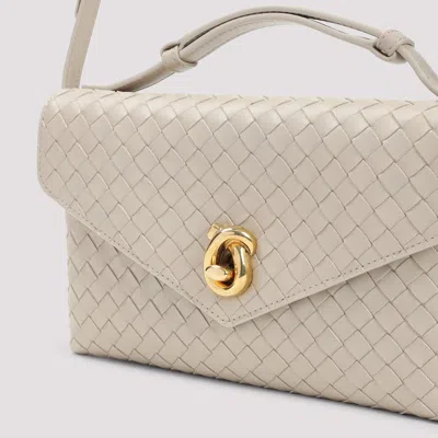 Bottega Veneta Intrecciato Leather Knot Lock Shoulder Bag