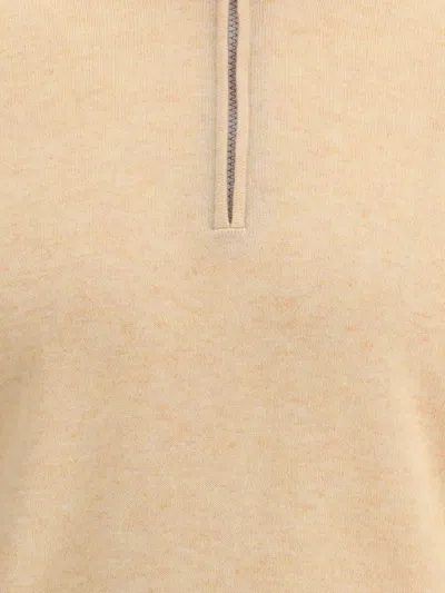 Brunello Cucinelli Cashmere Sweater In Neutral