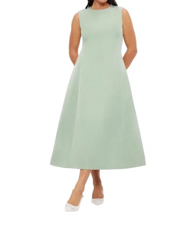Leo Lin Cleo Sleeveless Dress In Sage In Green