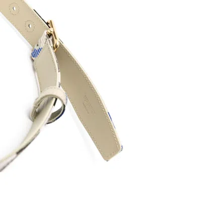 Burberry 30mm Madeira Checked Belt Women In Neutral