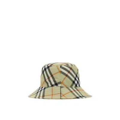 Burberry Hats And Headbands In Green