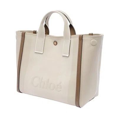 Chloé Carry Canvas Tote Bag