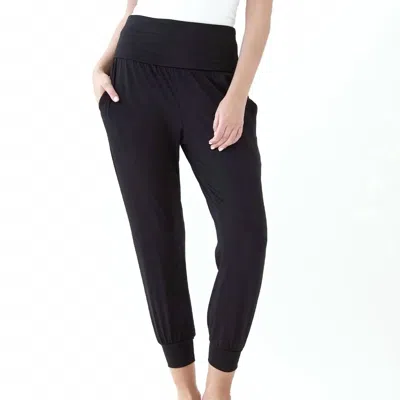 Bijourocks Bamboo Yoga Pants In Black