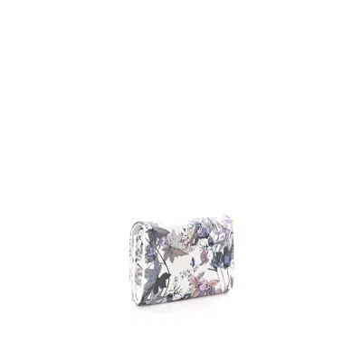 Dior 4 Saisons Hiver Print Caro Glycine Wallet Women