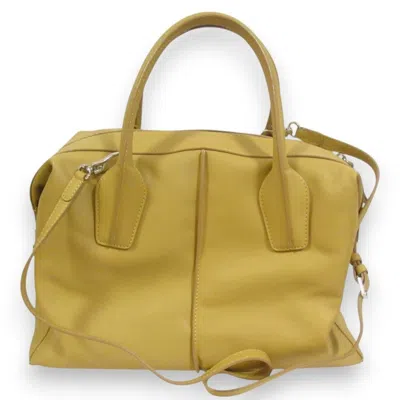 Pre-owned Tod's Leather Handbag Shoulder Bag ()