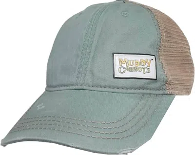 Muddy Carrots Women's Tea Stained Mesh Back Hat In Light Pine