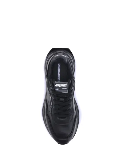 Dsquared2 Sprinter Sneakers In Black