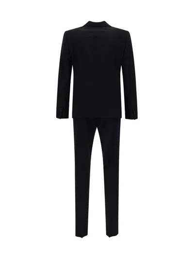 Dsquared2 Paris Stretch Wool Suit In Black