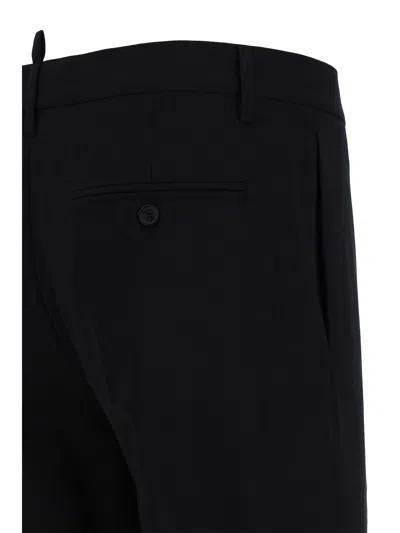 Dsquared2 Paris Stretch Wool Suit In Black