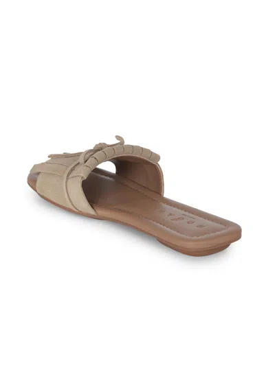 Hogan Slippers Made Of Leather. In Gold